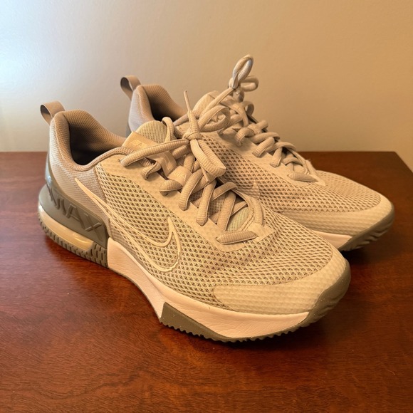 Nike Air Max Alpha Trainer 6 Men's 10.5 Gray Cross Training Shoes Gym Sneakers